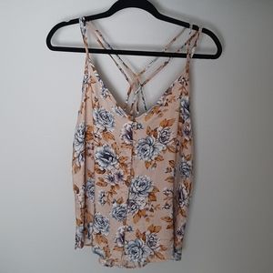 NWT American Eagle strappy button up tank